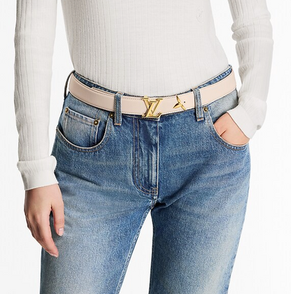Pretty 30 mm Reversible Belt – Beige Women