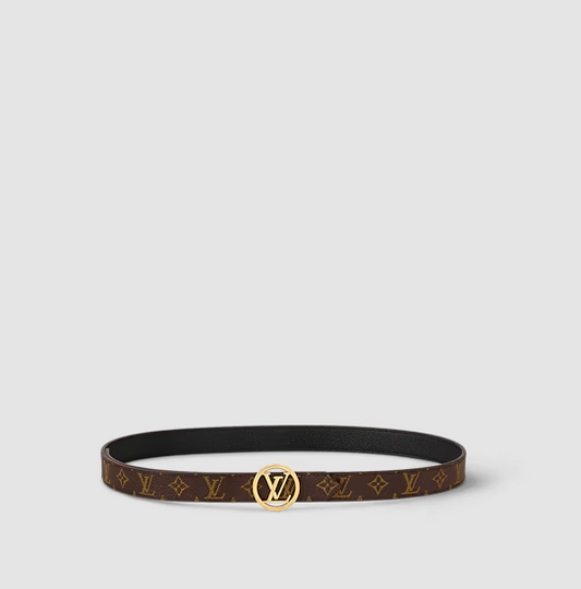 Circle 20 mm Reversible Belt – Monogram Canvas Women