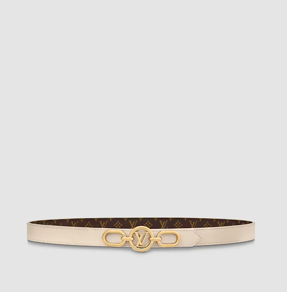Circle Prime 20 mm Reversible Belt – Brown Women