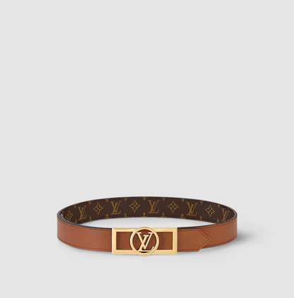 Dauphine 25 mm Reversible Belt – Monogram Women