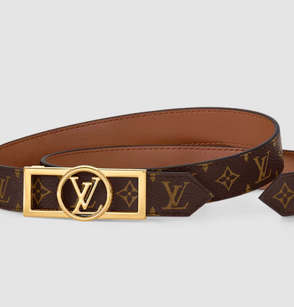 Dauphine 25 mm Reversible Belt – Monogram Women