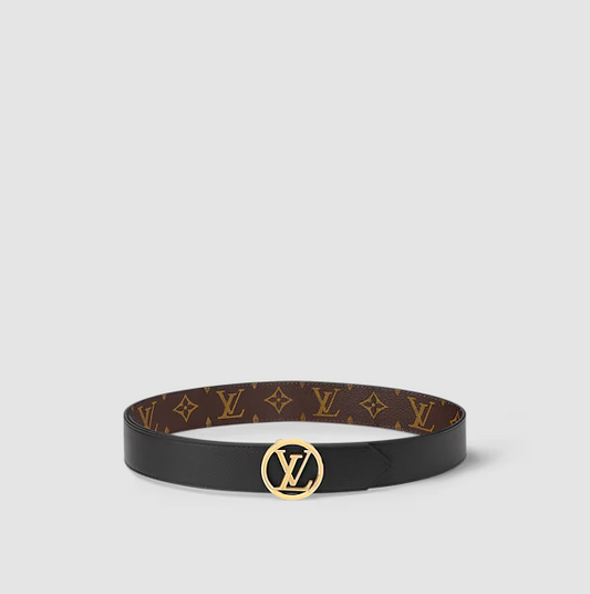 Belt Circle 35 mm reversible women