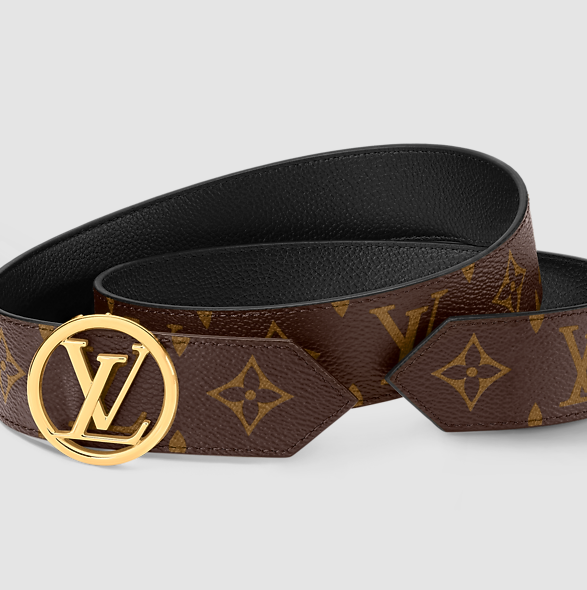 Belt Circle 35 mm reversible women