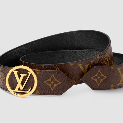Belt Circle 35 mm reversible women
