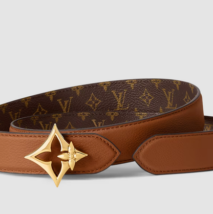 Flowergram 30 mm Reversible Belt – Brown Women