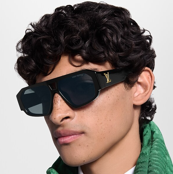 Clash Pilot Square Sunglasses – Black Men