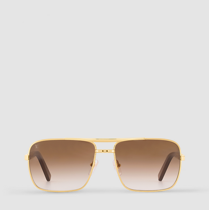Attitude Sunglasses – Gold Men
