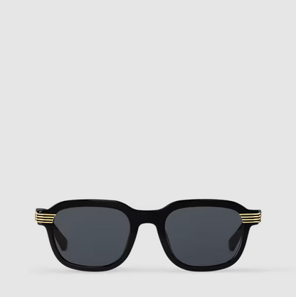 Slide Square Round Sunglasses – Men