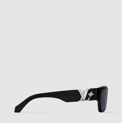 Flower Low Square Sunglasses – Black Men