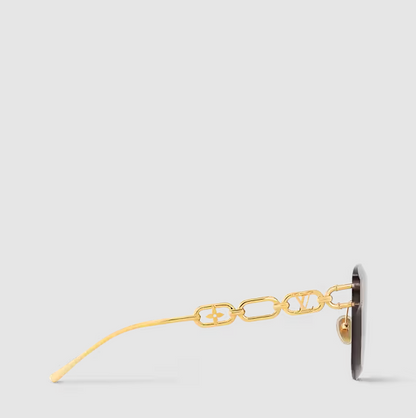 Jewel Cat-Eye Sunglasses – Blue Gradient Women