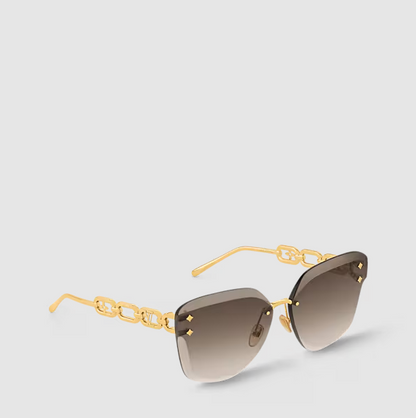 Jewel Cat-Eye Sunglasses – Brown Women