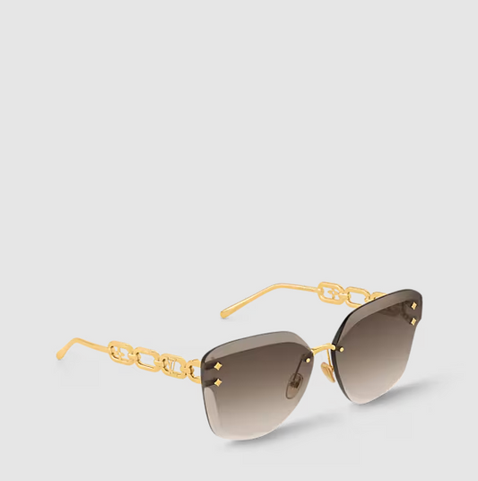 Jewel Cat-Eye Sunglasses – Brown Women