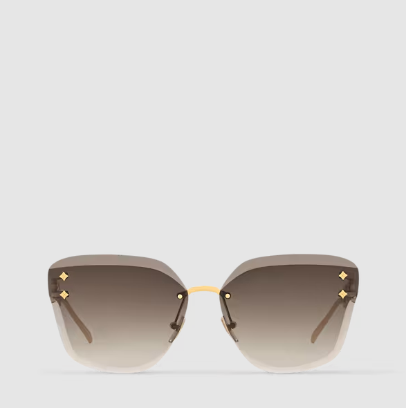Jewel Cat-Eye Sunglasses – Brown Women