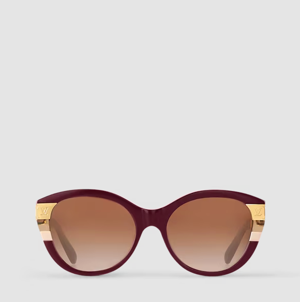 Petit Soupçon Cat-Eye Sunglasses – Burgundy Women