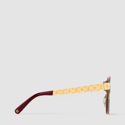 Petit Soupçon Cat-Eye Sunglasses – Burgundy Women