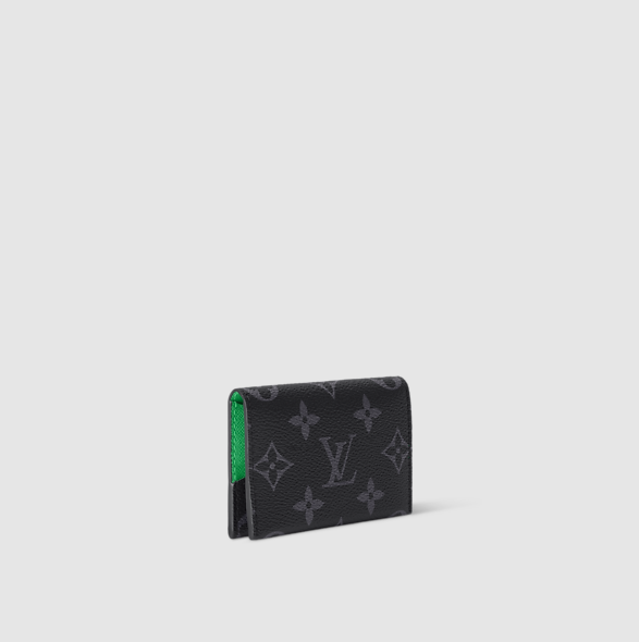 Slim Credit Card Holder - Monogram Eclipse