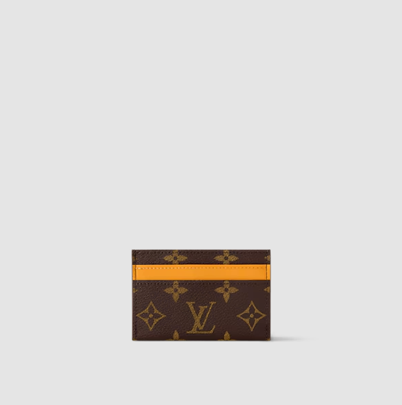 Double Credit Card Holder – Saffron Yellow