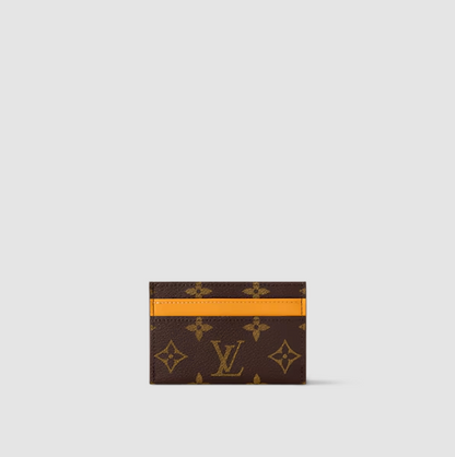 Double Credit Card Holder – Saffron Yellow