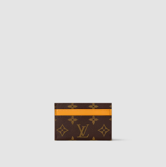 Double Credit Card Holder – Saffron Yellow