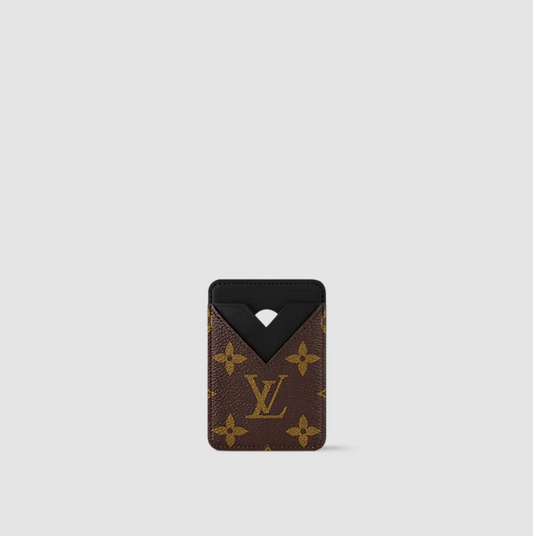 Magnetic Credit Card Holder – Monogram Black
