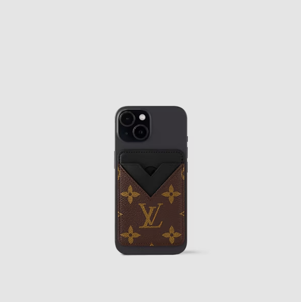 Magnetic Credit Card Holder – Monogram Black