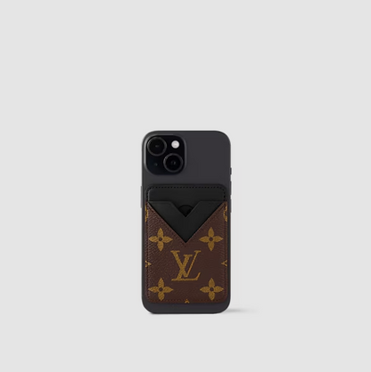 Magnetic Credit Card Holder – Monogram Black