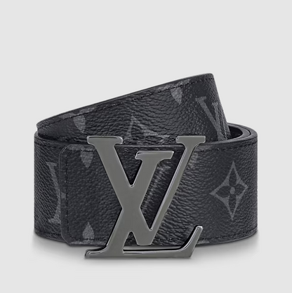 Initiales 40 mm Reversible Belt – Dark Ruthenium Men