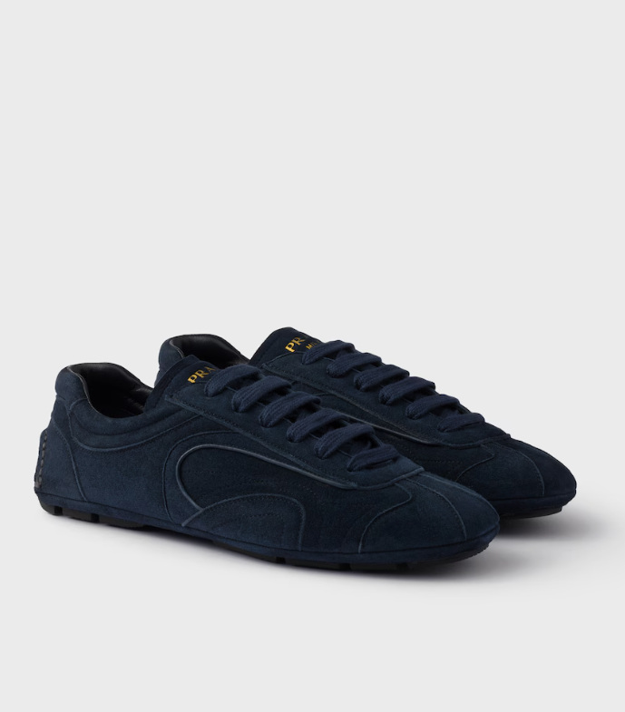 Montecarlo Re-Edition 2005 sneaker in blue suede