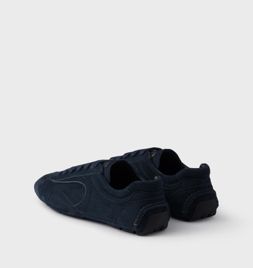 Montecarlo Re-Edition 2005 sneaker in blue suede