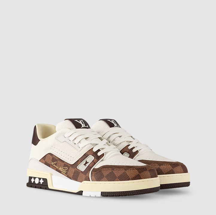 Sneaker Trainer Damier Braun Mokka