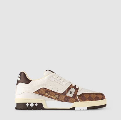 Sneaker Trainer Damier Braun Mokka