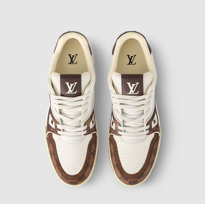Sneaker Trainer Damier Braun Mokka