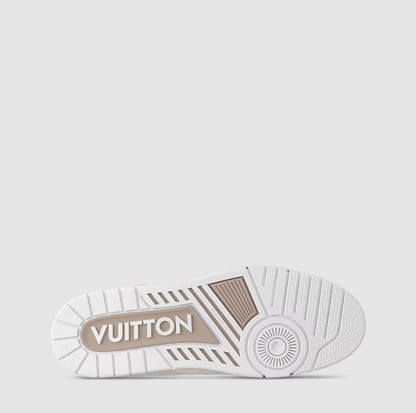 Sneaker Trainer Floral Monogram Beige
