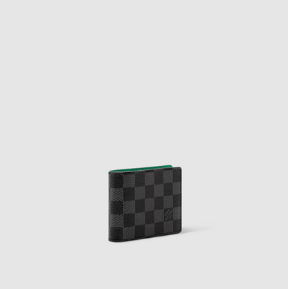 Slender Geldbörse aus Damier Graphite Canvas