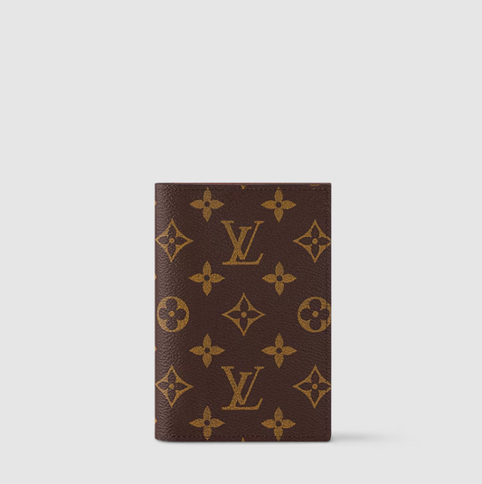Passport holder in Monogram canvas