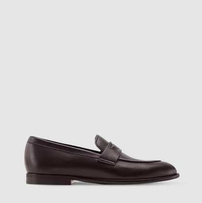 LV Gent Leather Loafers Brown