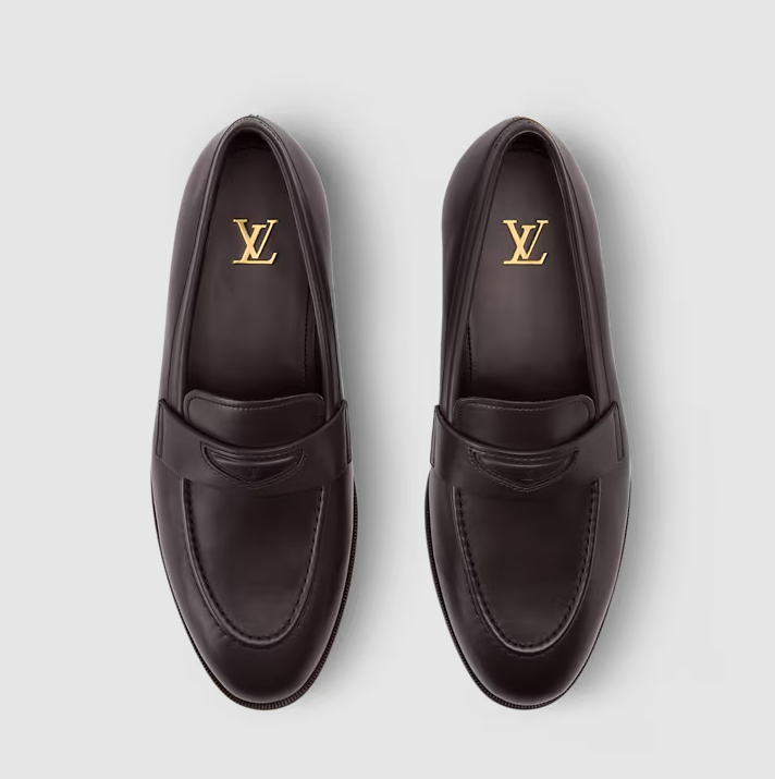 LV Gent Leather Loafers Brown