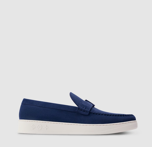LV Resort Loafer Navy Blue