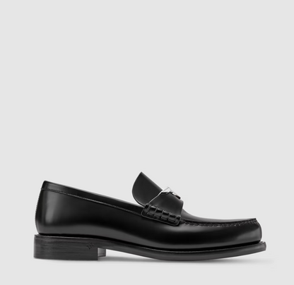 LV Oxford Loafer aus Leder Schwarz