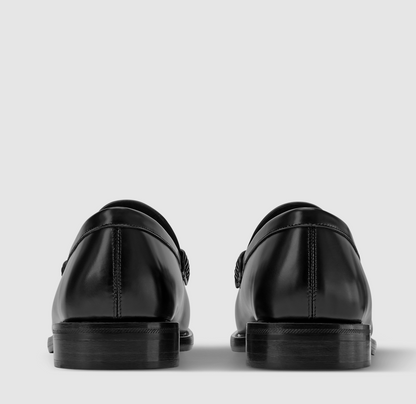 LV Oxford Loafer aus Leder Schwarz