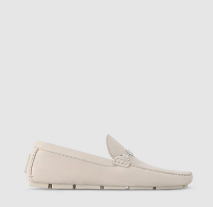 LV Driver Loafer Beige