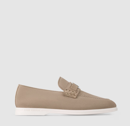 Estate Suede Loafers Beige