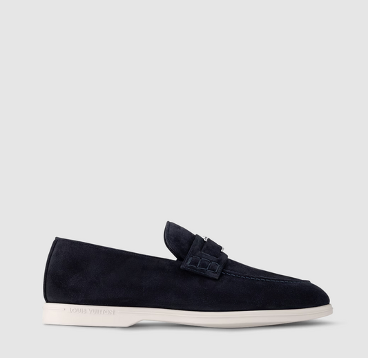 Estate Suede Loafers Navy