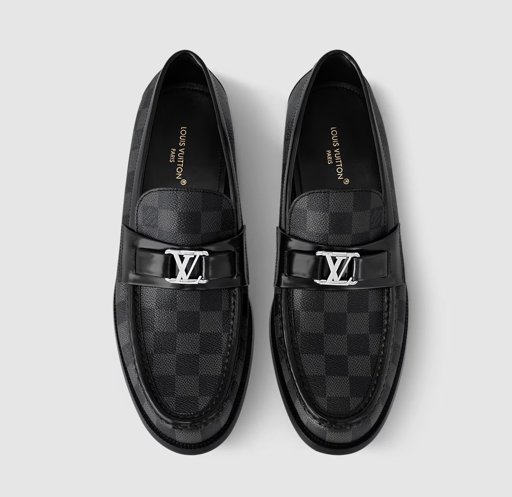 Major Loafer aus Damier Graphite Canvas