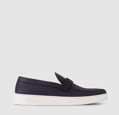 LV Resort Loafer aus Leder Marineblau