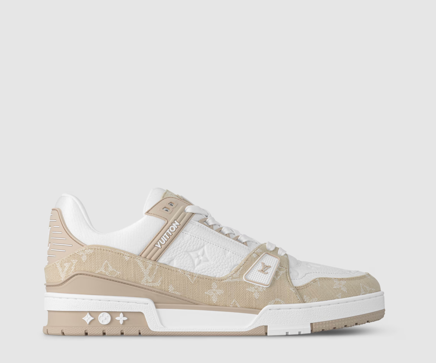 Sneaker Trainer Monogram Beige
