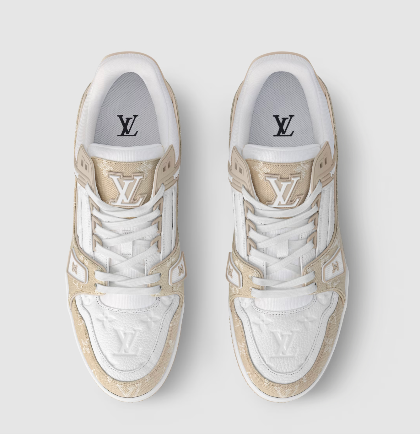 Sneaker Trainer Monogram Beige