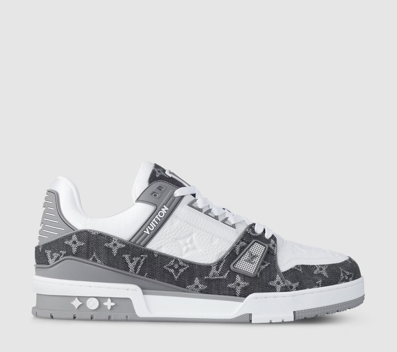 Sneaker Trainer Monogram Grey