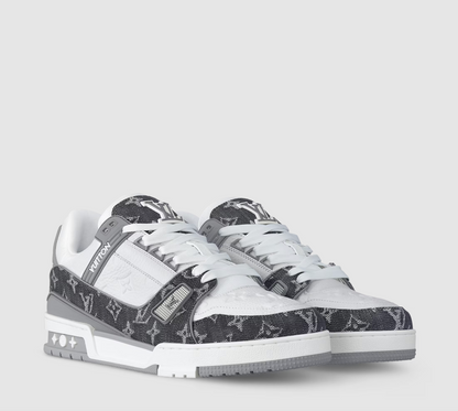 Sneaker Trainer Monogram Grey