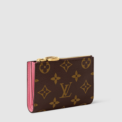 Lisa Geldbörse Monogram Rosa